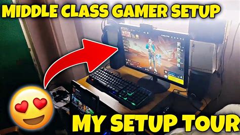 Gaming Set Up Of A Middle Class Gamer Middle Class Gaming Setup Free