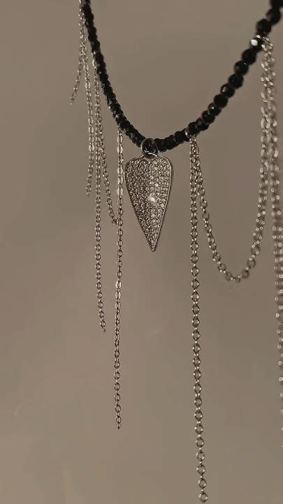 Чокер с цепями😍 #jewelry #сумкаизбусин - YouTube