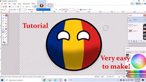 How To Make A Countryball Very Easy Sub Special Video Youtube