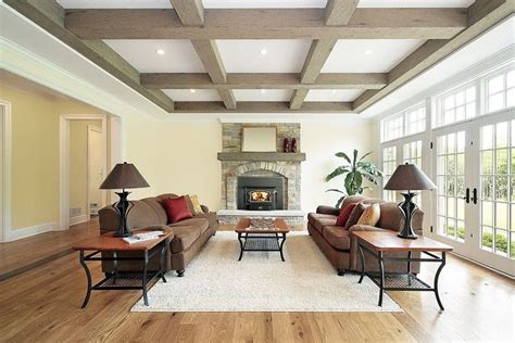 Деревянный Потолок с Декоративными Балками: 165+ (Фото) Отделки | White ...