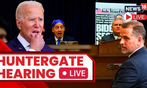 Live Irs Whistleblowers Testify In Front Of Congress On Hunter Biden