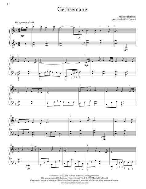 Lds Piano Solo Sheet Music