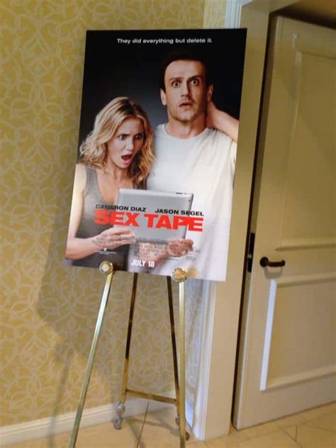 Sex Tape Movie Interview With Cameron Diaz And Jason Segel Reveal ALL