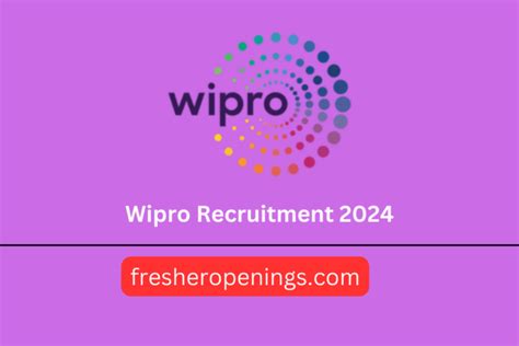 Wipro Off Campus For Freshers 2024 Mass Hiring As Developer Salary