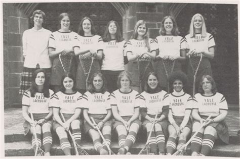 Women S Lacrosse Team Photo 1976 Yale University Library Online