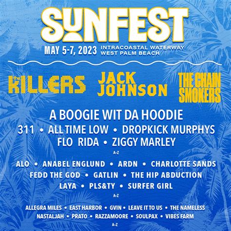 Sunfest 2023 Lineup Grooveist