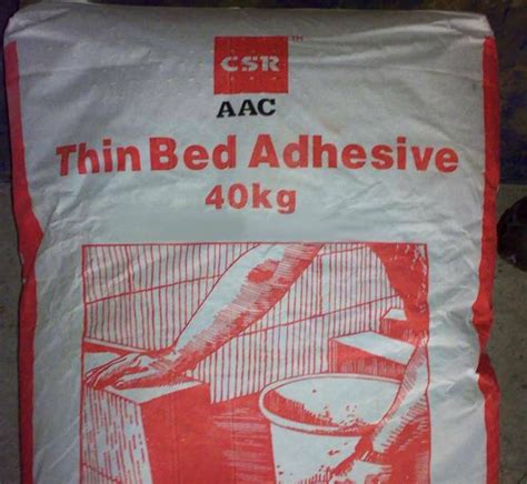 Csr Thin Bed Adhesive Light Weight Block 40 Kg 008598 Enw Hardware