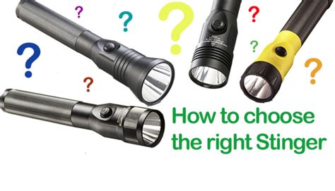 How to Choose the right Streamlight Stinger LED Flashlight | Review