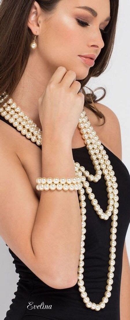 Evelinaandpinterest Necklace Pearls Statement Necklace