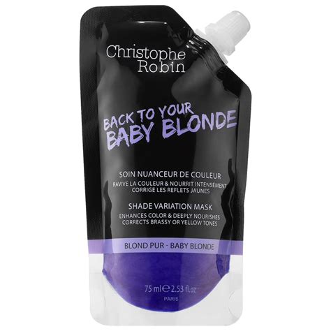 Christophe Robin Baby Blonde Shade Variation Mask Review POPSUGAR Beauty