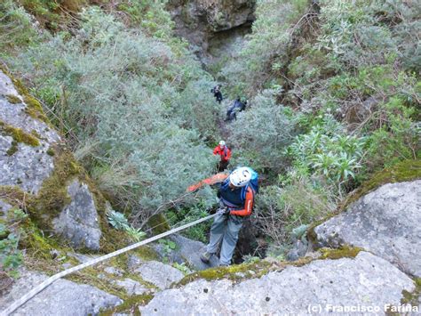 FRANCISCO FARIÑA II DESCENSO DEL BARRANCO DE LAS MADRES DEL AGUA