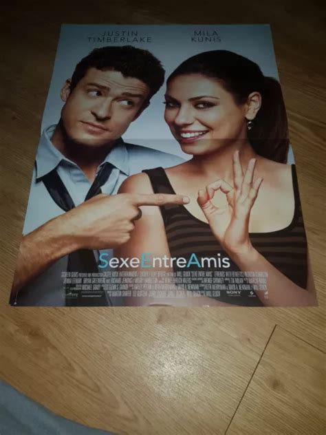 Affiche De CinÉma Dépoque Du Film Sexe Entre Amis De 2011 40x60cm Eur 1000 Picclick Fr