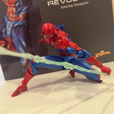 Kaiyodo Revoltech Amazing Yamaguchi Spider Man Ver 2 0 Action Figure