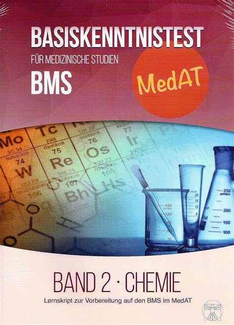 MedAT BMS Basiskenntnistest Band 2 Chemie Lernskript Zur