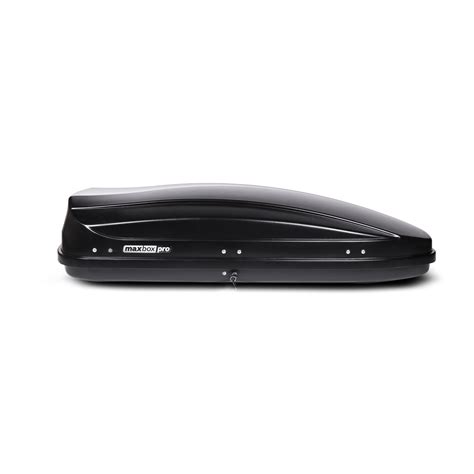 Автомобильный бокс MaxBox PRO 460 черный карбон двухсторонний цена ...