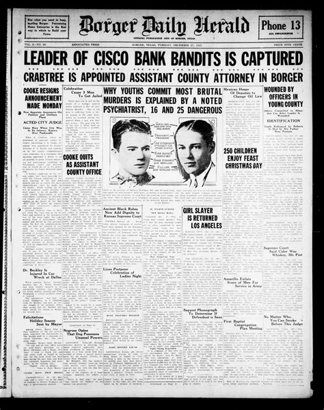 Local Borger News and Obituary Archive for Recent Passings 4