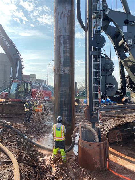 PVSC Pump Station Secant Drilling – Newark, NJ – GTR – Geosciences