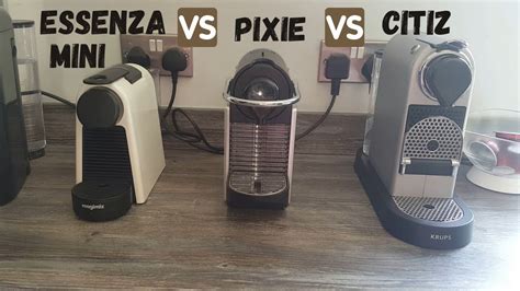 Nespresso Pixie vs CitiZ vs Essenza vs Inissia - NesPressoDude