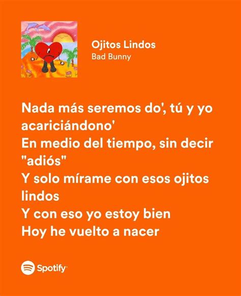 Ojitos Lindos Ojos Lindos Bad Bunny Partes De La Misa