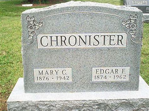 Edgar Francis Chronister 1874 1962 Find A Grave Memorial