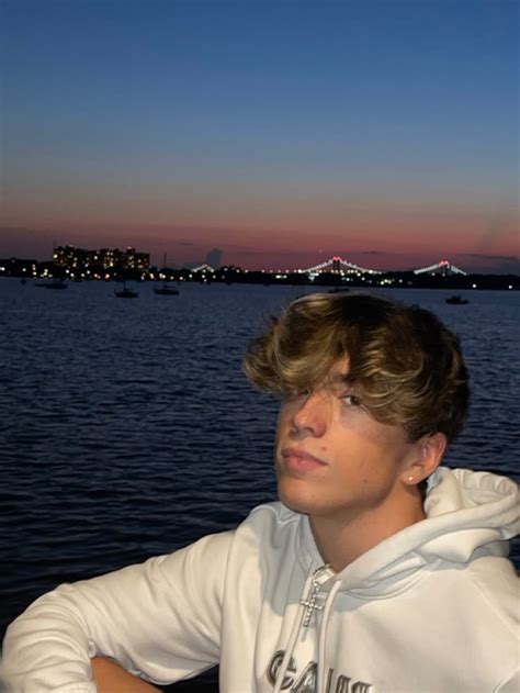 Nate Crosiar On Ig Blonde Guys Fluffy Hair Cute Guys