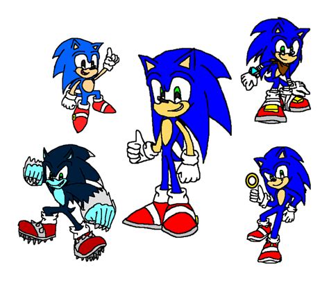 ! The Evolution of Sonic the Hedgehog by 9029561 on DeviantArt