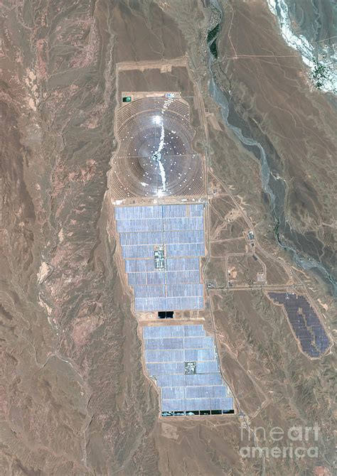 Noor Ouarzazate Solar Complex By Planetobserver Science Photo Library