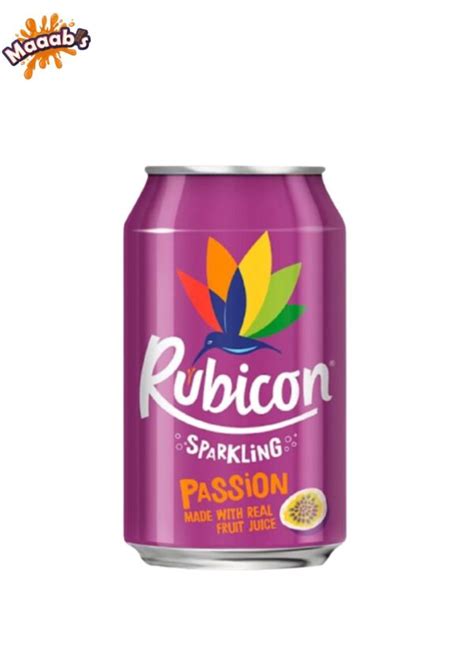 Rubicon Sparkling Passion Fruit 330ml Maaabs Maaabs