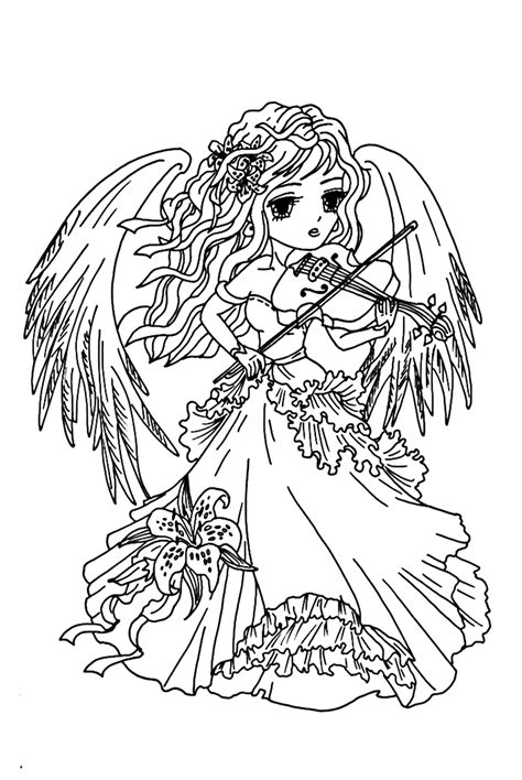 60 Angel Coloring Pages Free Printable Pdf And Online Coloring