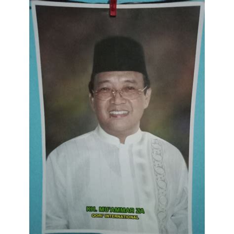 Jual poster ustadz muammar ZA Qori' internasional Indonesia|Shopee ...