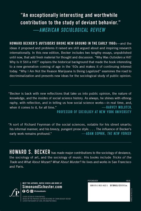 Outsiders | Book by Howard S. Becker | Official Publisher Page | Simon