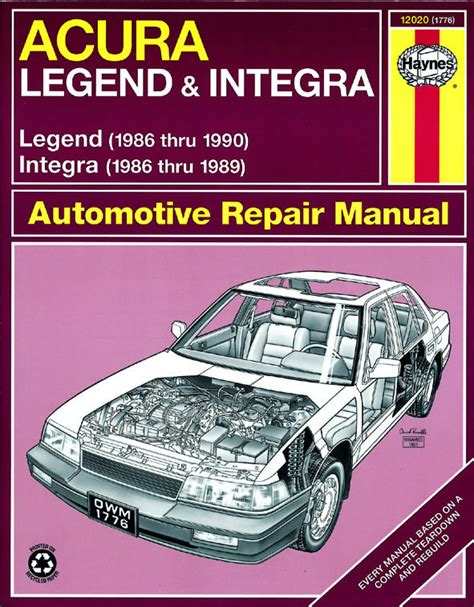 Repair Manuals And Guides For Acura Integra 1986 1989 Haynes Manuals