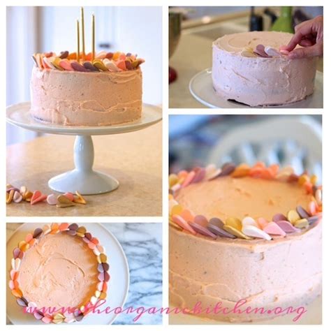 Naked Chocolate Cake With Buttercream Forsting The Organic Kitchen Blog And Tutorials