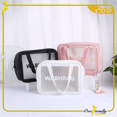 Jual One T Tas Washbag Waterproof Pouch Travel Make Up Multifungsi