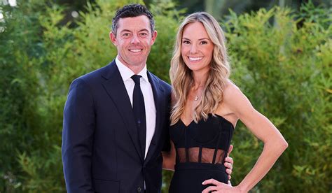 Rory McIlroy and wife Erica all smiles as they dine with Ryder Cup