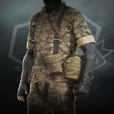 Metal Gear Solid V The Phantom Pain Fatigues Naked Snake