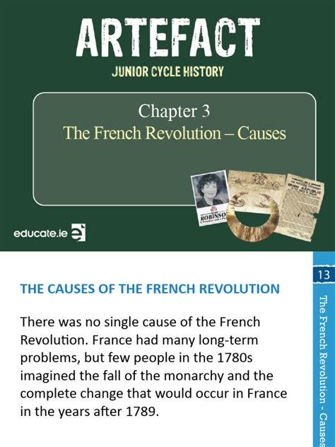 CH 13 - The French Revolution - Causes - CG - IF | PDF | French ...