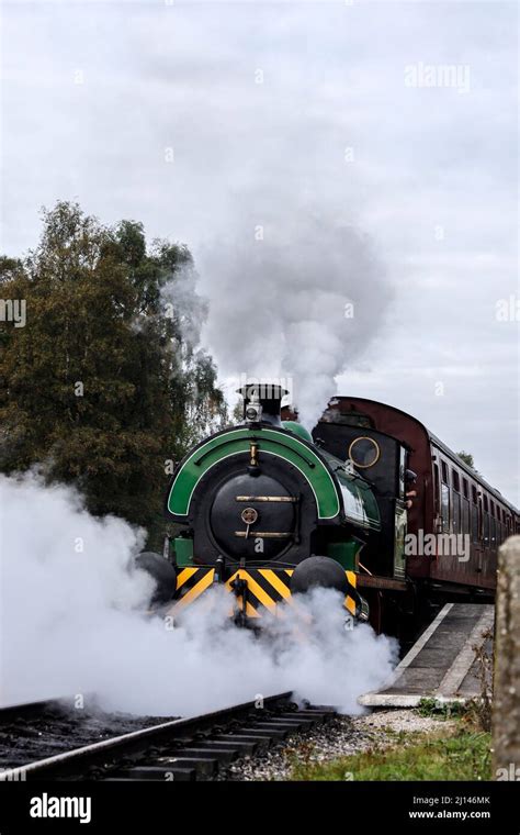 Steam Train At Rowsley Peak District Derbyshire Uk Stock Photo Alamy