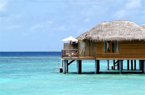 Bungalow on Maldives stock photo. Image of water, vacation - 6698914