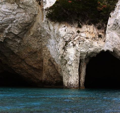 Premium Photo Blue Caves On Zakynthos Island Greece