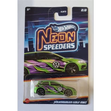 Jual HOT WHEELS VOLKSWAGEN GOLF MK VW HW NEON SPEEDERS FREE Protector Card Shopee Indonesia