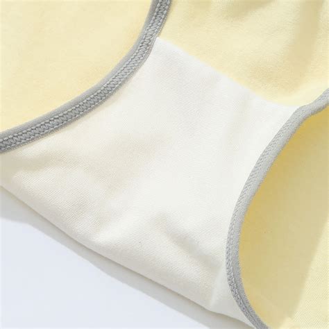 Nsendm Color Underpants Patchwork Briefs Solid Women Knickers Underwear Bikini Panties Lingerie