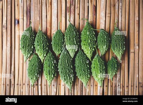 Fresh bitter melon Stock Photo - Alamy