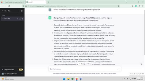 Cómo hacer una monografía con Chat GPT Guía paso a paso