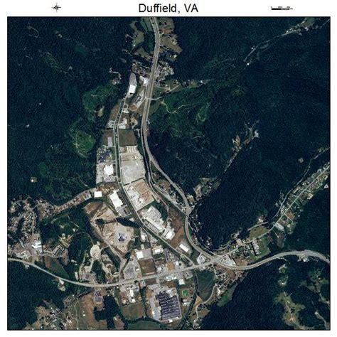 Aerial Photography Map of Duffield, VA Virginia