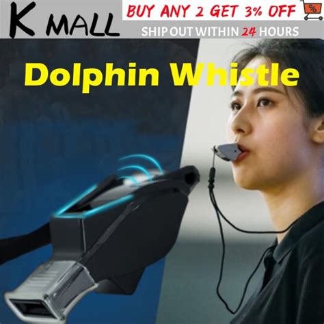 Welcome Dolphin Non Nuclear Referee Whistle High Frequency Basketball