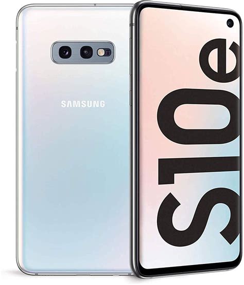 Samsung Galaxy S10e 128GB Dual SIM Prism White Italian: Amazon.co.uk ...
