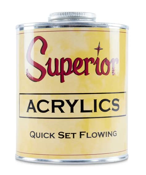 Superior Acrylic Quick Set Flowing 1 Quart