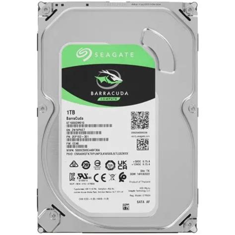 Seagate BarraCuda 1TB [ST1000DM010] жесткий диск купить в Минске, цена