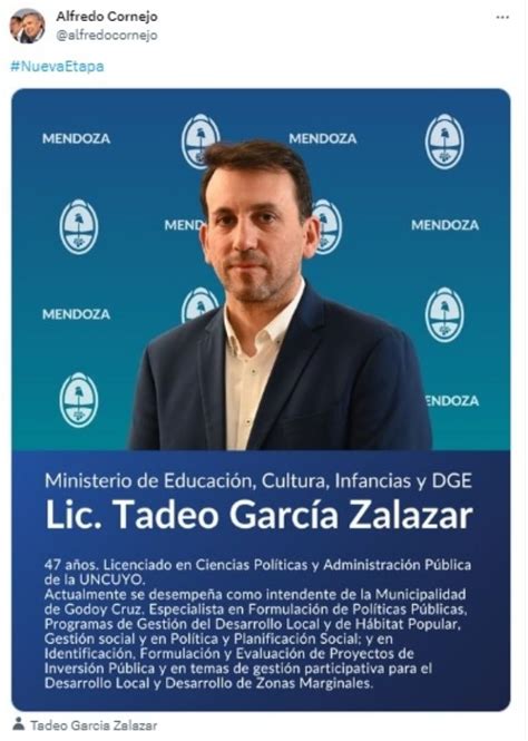 Tadeo García Zalazar reveló los principales ejes de su complejo